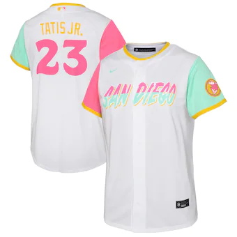 toddler nike fernando tatis jr white san diego padres 2022 